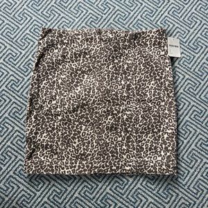 BRAND NEW! Free People cheetah mini skirt!